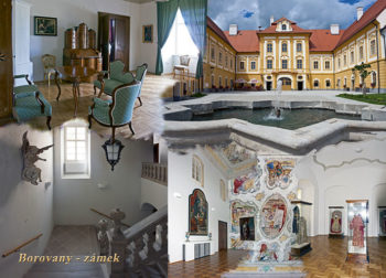 Borovany zámek