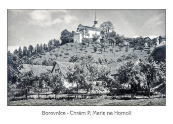 Borovnice - chrám Panny Marie na Homoli