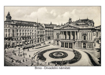 Brno - divadelní náměstí