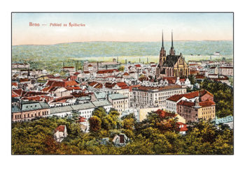Brno - pohled ze Špilberku
