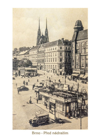 Brno - před nádražím