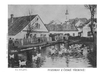 Česká Třebová - Pozdrav z České Třebové - Na splavě