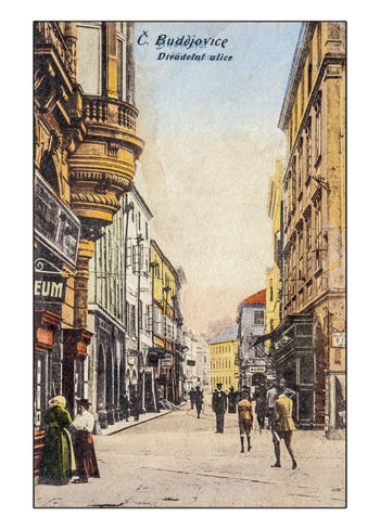 České Budějovice - Divadelní ulice 2