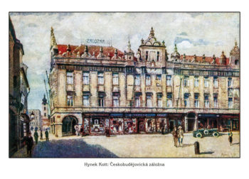 České Budějovice - Hynek Kott: Českobudějovická záložna