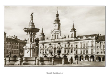 České Budějovice - Kašna se Samsonem