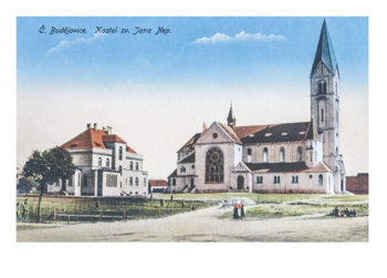 České Budějovice - Kostel sv. Jana Nepomuckého