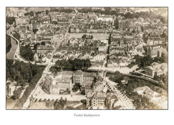 České Budějovice - Letecký pohled