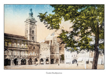 České Budějovice - Náměstí a Černá věž