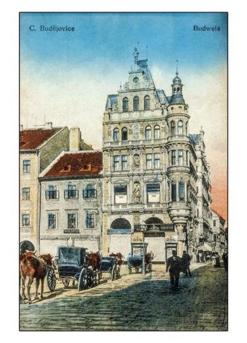 České Budějovice - Náměstí s bryčkami