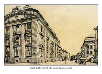 České Budějovice - Národní banka Československá