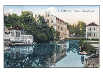 České Budějovice - Partie na Mlýnské stoce