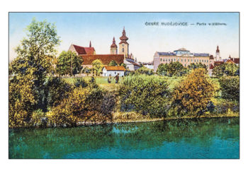 České Budějovice - Partie u kláštera