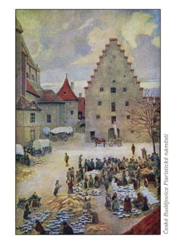 České Budějovice - Piaristické náměstí