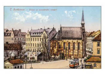 České Budějovice - Pohled ze Senovážného náměstí