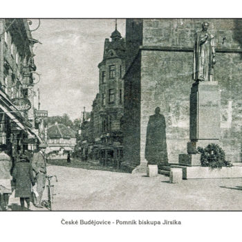České Budějovice - Pomník biskupa Jirsíka