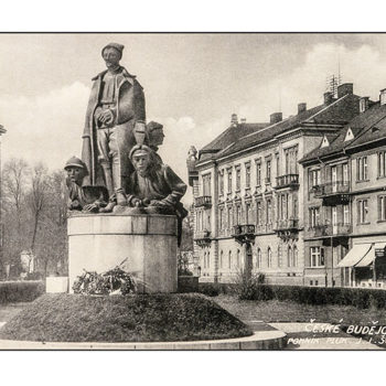 České Budějovice - Pomník plukovníka Švece