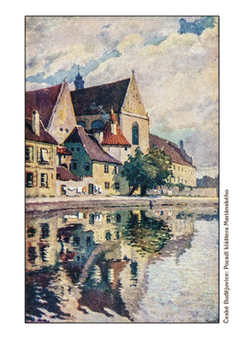 České Budějovice - Pozadí kláštera Mariánského