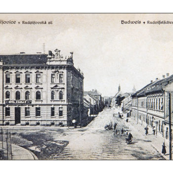 České Budějovice - Rudolfovská silnice
