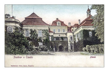 Čimelice - Pozdrav z Čimelic - zámek