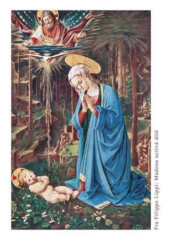 Fra Filippo Lippi: Madona uctívá dítě