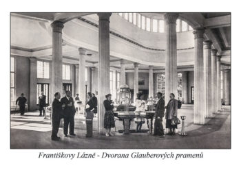Františkovy Lázně - Dvorana Glauberových pramenů