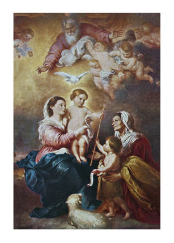 Murillo: Svatá rodina