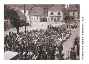 Hluboká nad Vltavou - Boží muka 1932