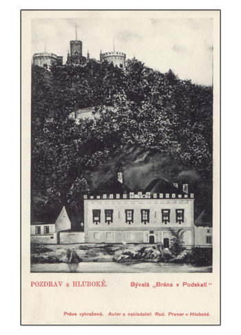 Hluboká nad Vltavou - pozdrav z Hluboké 2