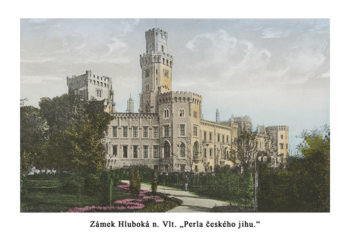 Hluboká nad Vltavou zámek