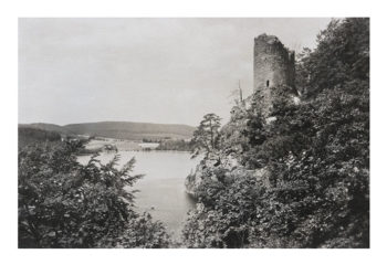 Seč u Chrudimi - hrad Oheb nad přehradou