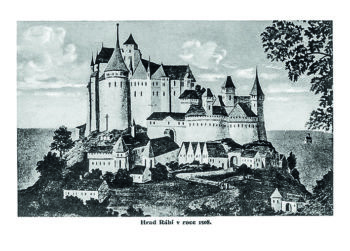 Hrad Rabí v r. 1508