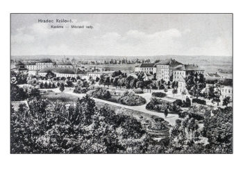 Hradec Králové - Kasárna - Městské sady
