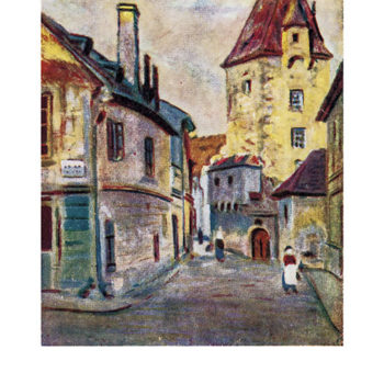 Josef Hurt: České Budějovice - Rabenštejnská věž
