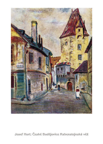 Josef Hurt: České Budějovice - Rabenštejnská věž