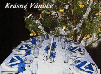Krásné Vánoce - se stolem