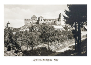 Lipnice nad Sázavou - hrad