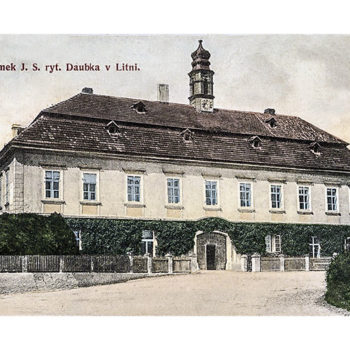 Liteň - zámek J. S. rytíře Daubka v Litni