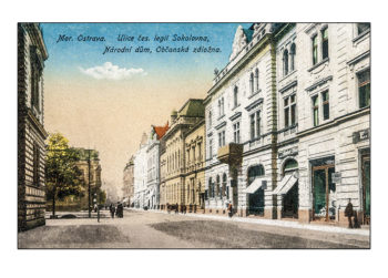 Ostrava - Ulice Čes. legií - Sokolovna