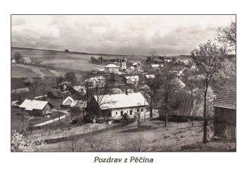 Pěčín v Orlických horách - Pozdrav z Pěčína
