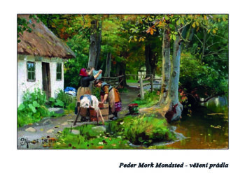 Peder Mork Monsted - věšení prádla
