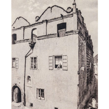 Prachatice - obydlí Husovo a Žižkovo