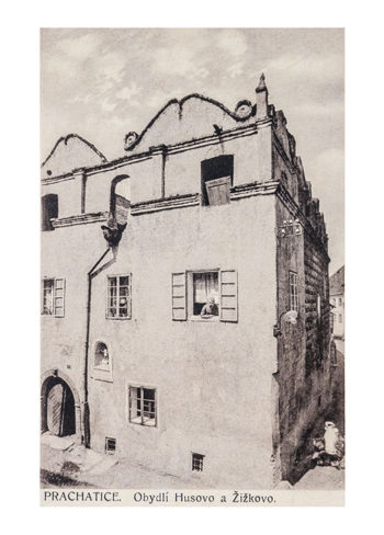 Prachatice - obydlí Husovo a Žižkovo