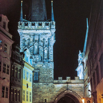 Praha - mostecká věž