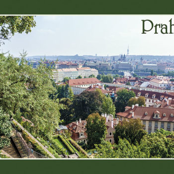 Praha - pohled na Nové Město Pražské