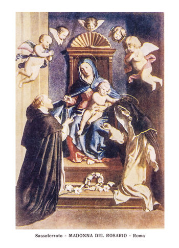 Sassoferrato - Madonna del Rosario