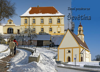 Ševětín zimní