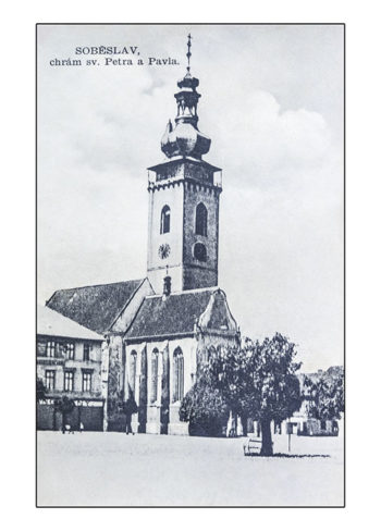 Soběslav - chrám sv. Petra a Pavla
