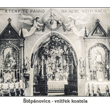 Štěpánovice - vnitřek kostela