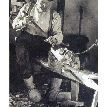 Šumava - výroba dřeváků