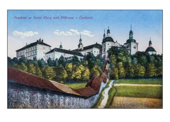 Svatá Hora - Pozdrav ze Svaté Hory nad Příbramí v Čechách